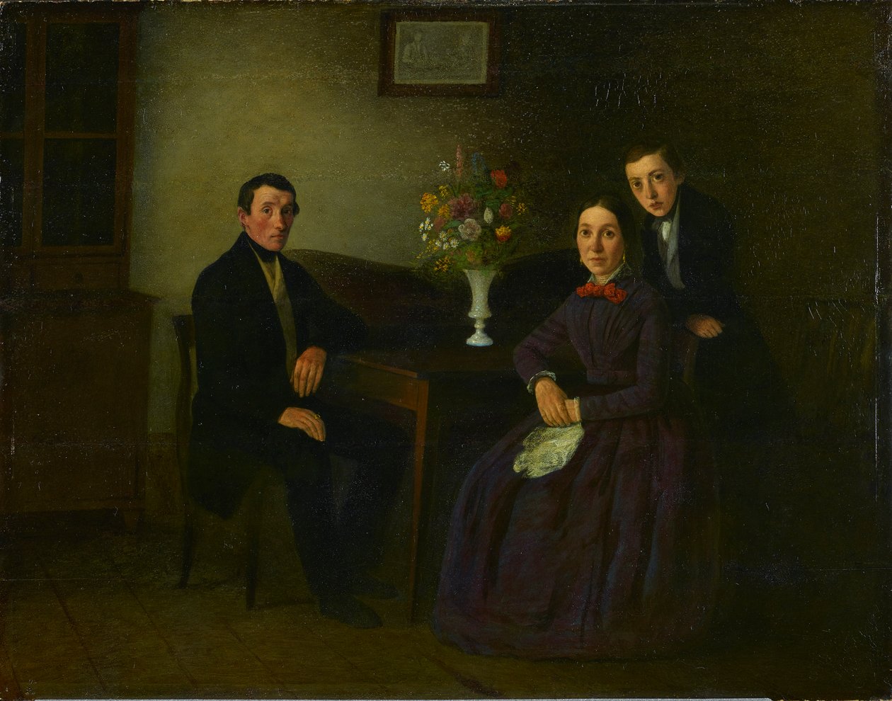 Familie Musch door Johann Michael Neder