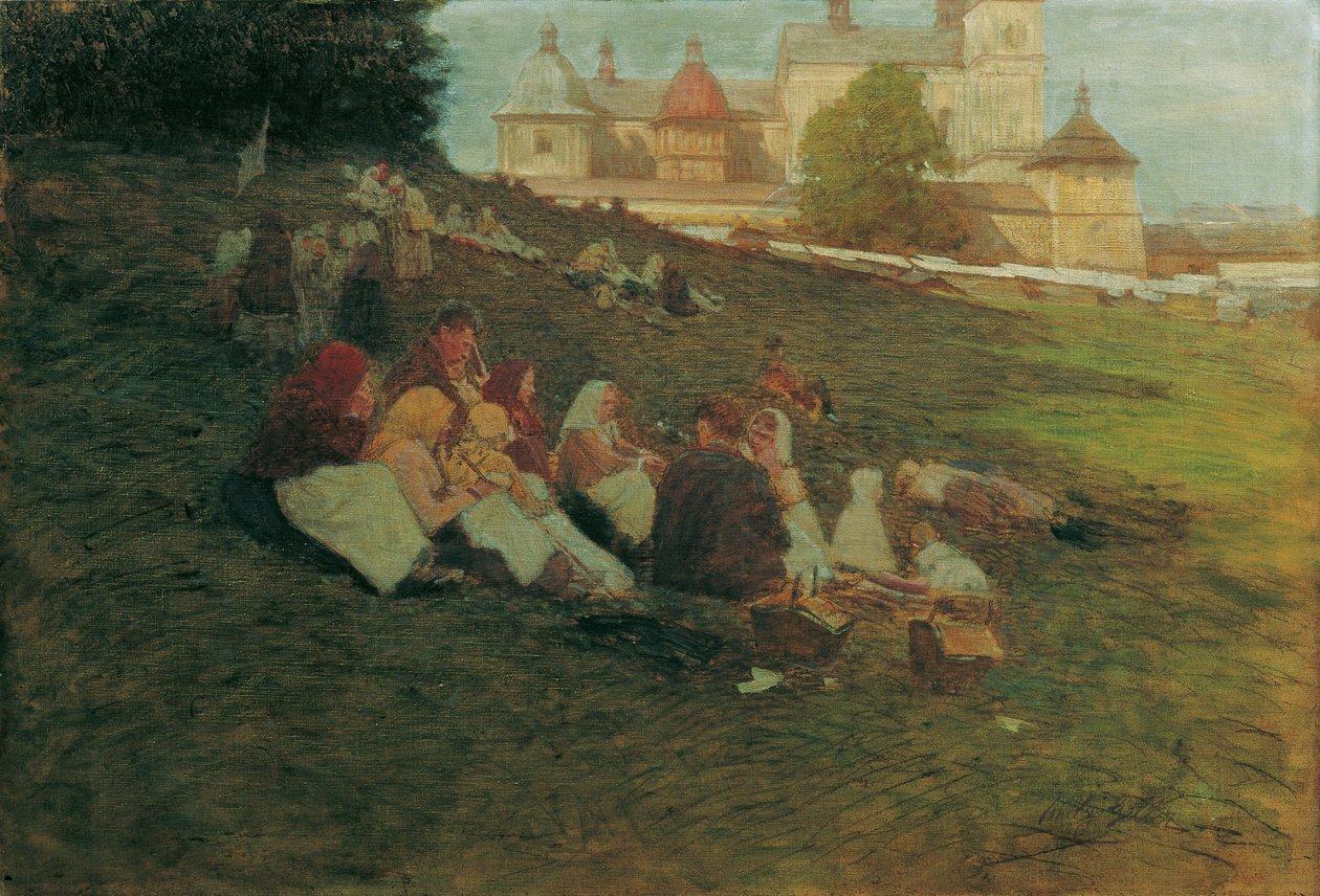 Kalwarya (bij Krakau) door Johann Nepomuk Geller