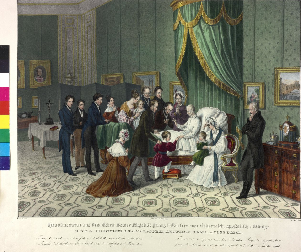 Franz II door Johann Nepomuk Hoechle