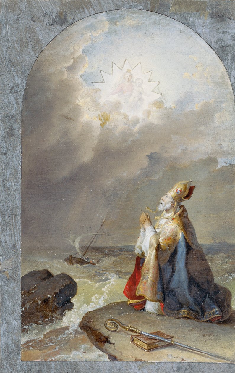 Sint Spyridon door Johann Peter Krafft