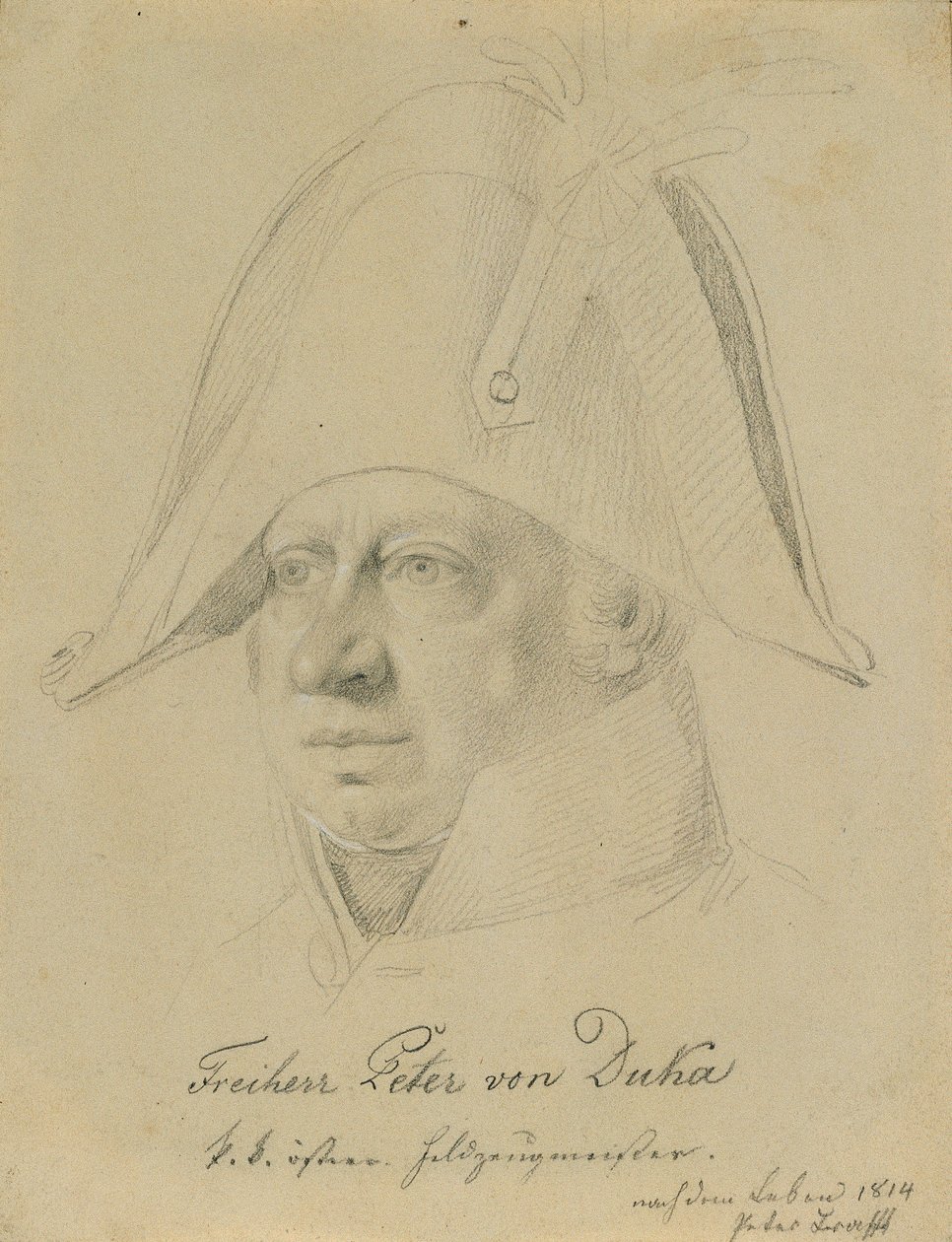 Baron Peter von Duka door Johann Peter Krafft