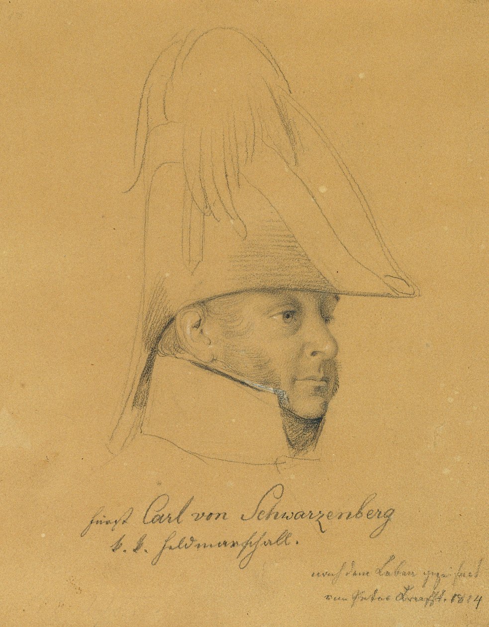 Prins Carl von Schwarzenberg door Johann Peter Krafft