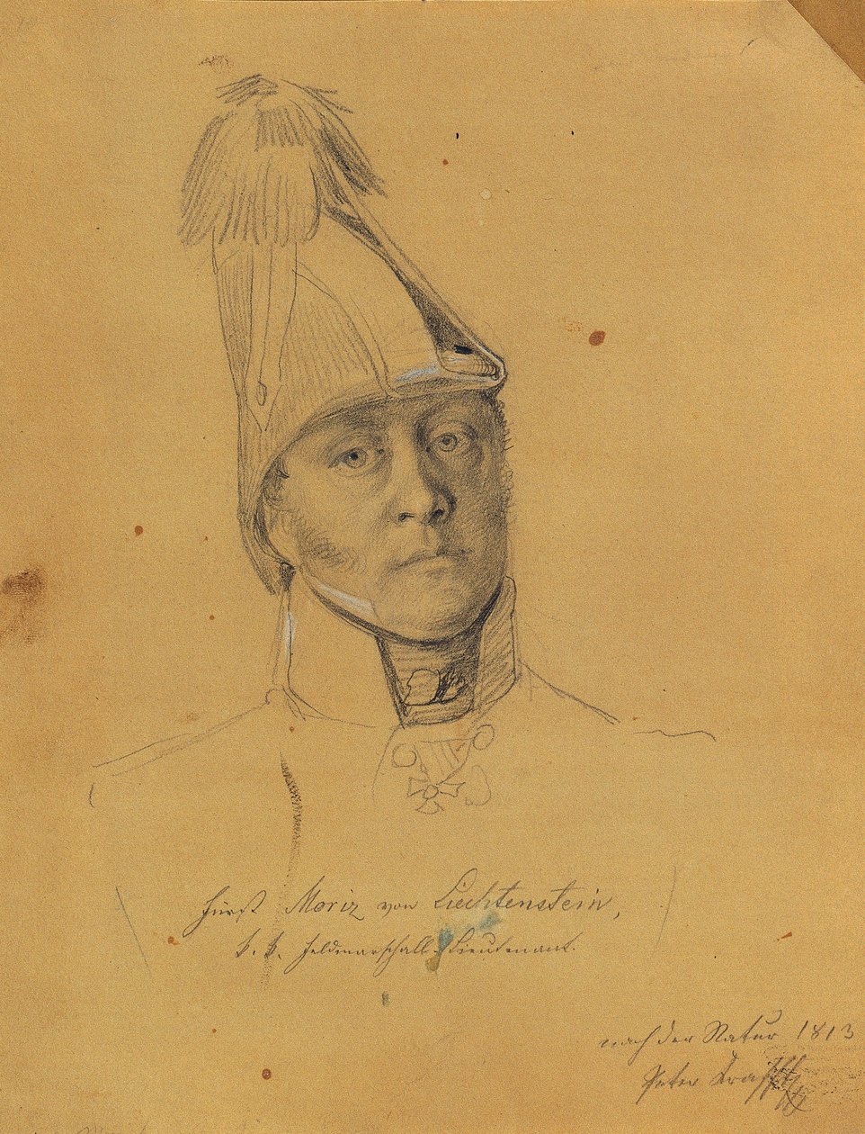 Prins Moriz van Liechtenstein door Johann Peter Krafft