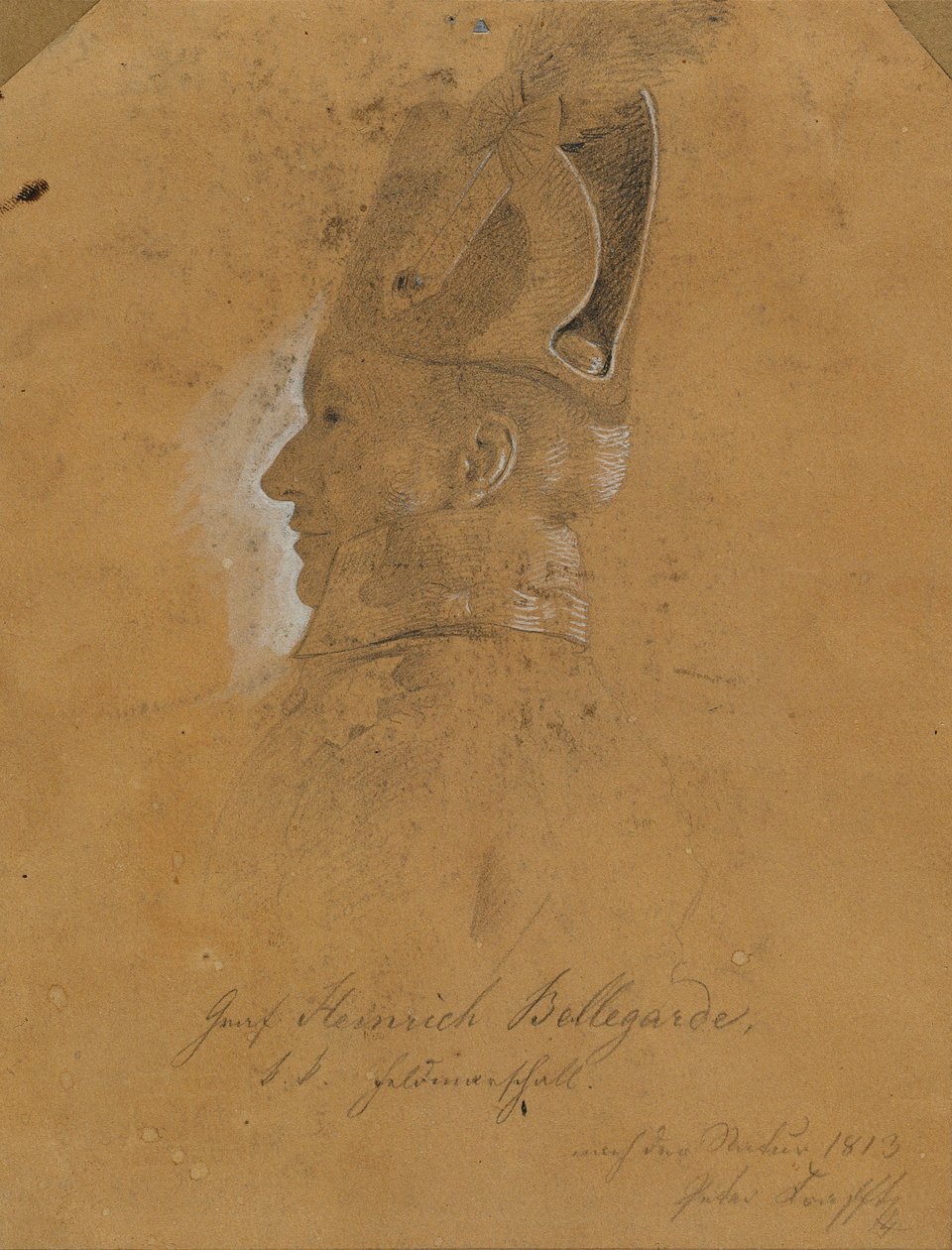 Graaf Heinrich Bellegarde door Johann Peter Krafft