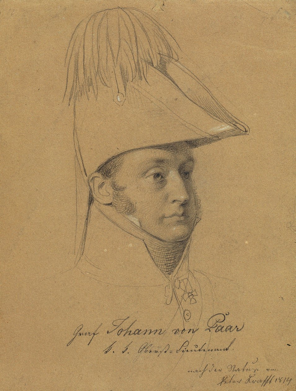 Graaf Johann von Paar door Johann Peter Krafft