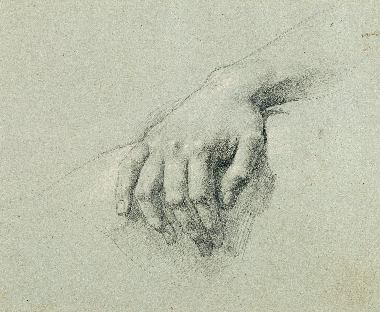 Handstudie voor 