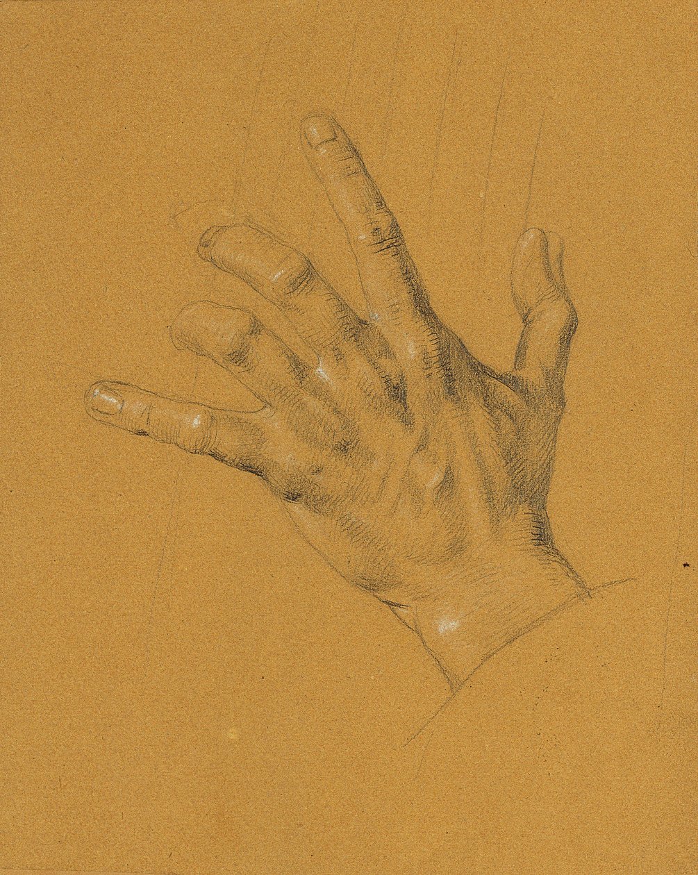 Handstudie voor 