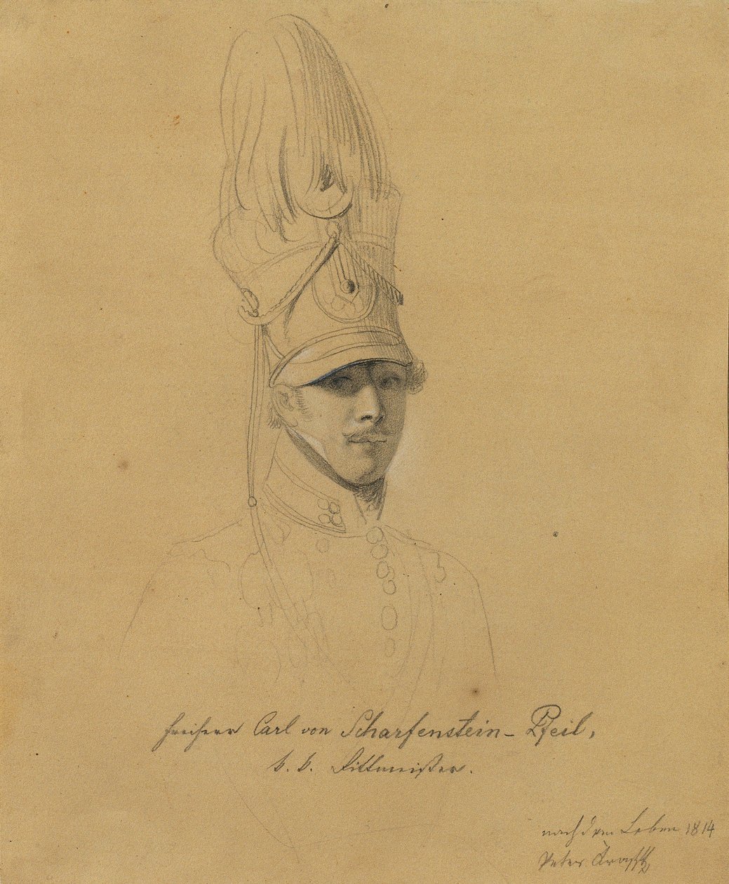 Karl Freiherr von Scharfenstein-Pfeil door Johann Peter Krafft