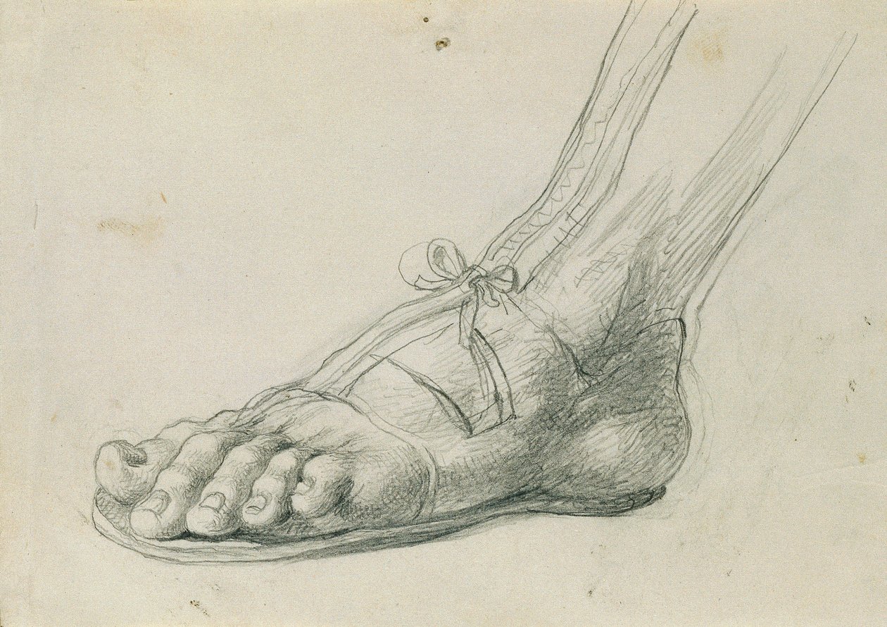 Sandalenstudie voor 