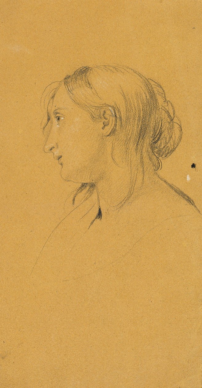 Studie voor "Ossian en Malvina" door Johann Peter Krafft