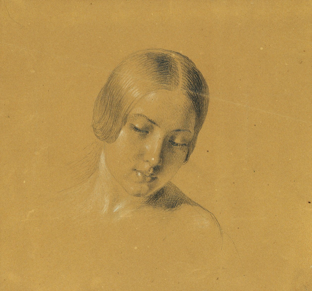 Studie voor "Rüdiger en Angelika" door Johann Peter Krafft