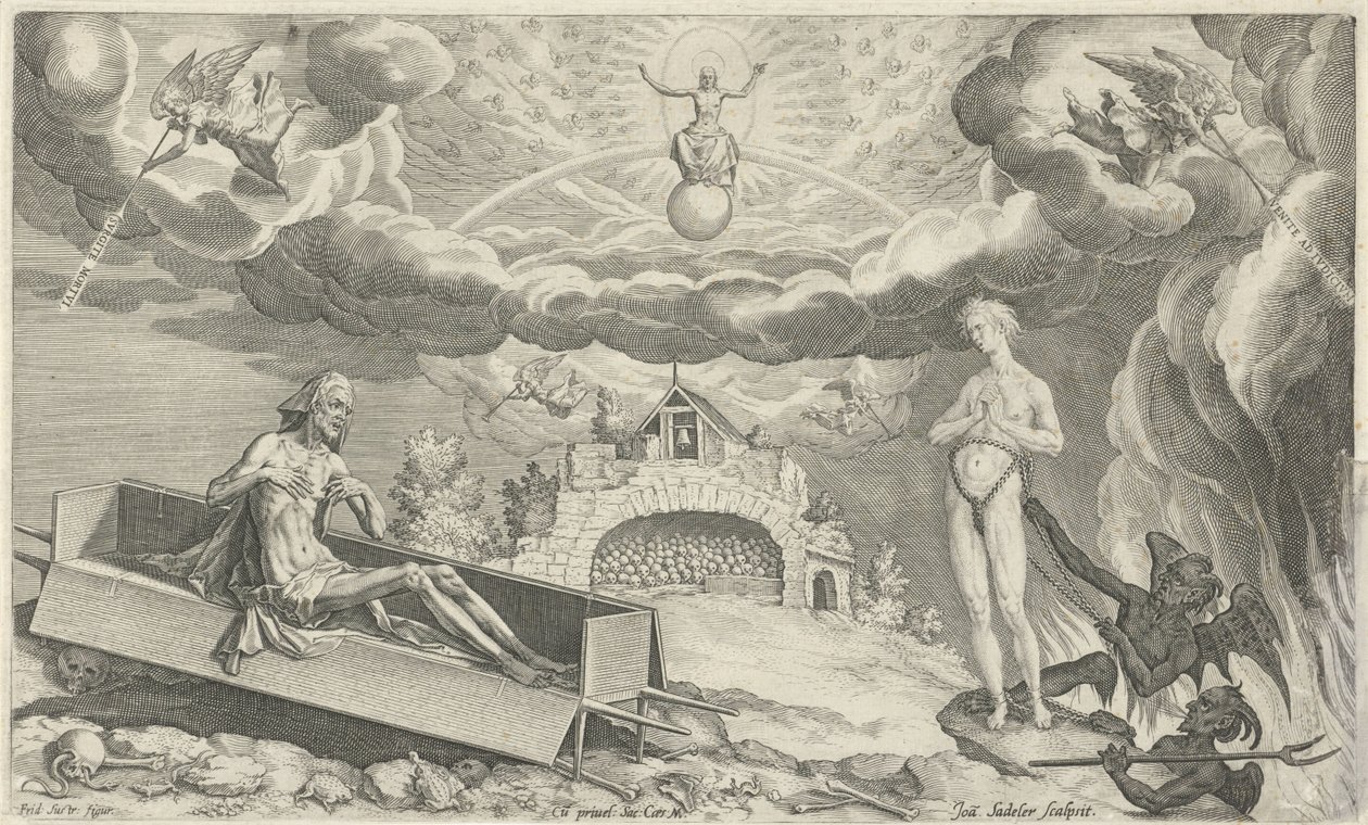 Laatste Oordeel door Johann Sadeler (I)