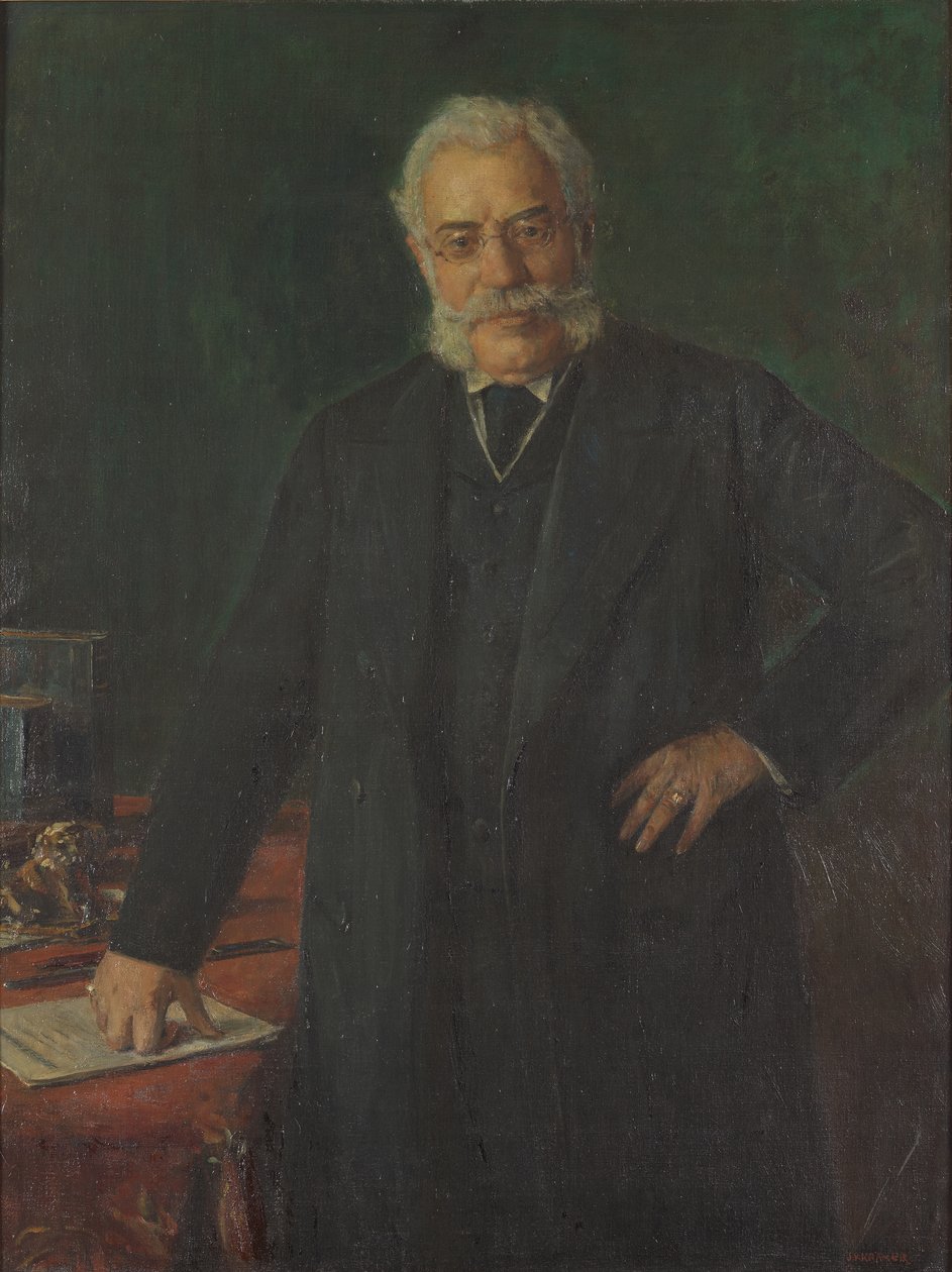 Johann Freiherr von Chlumecký door Johann Victor Krämer