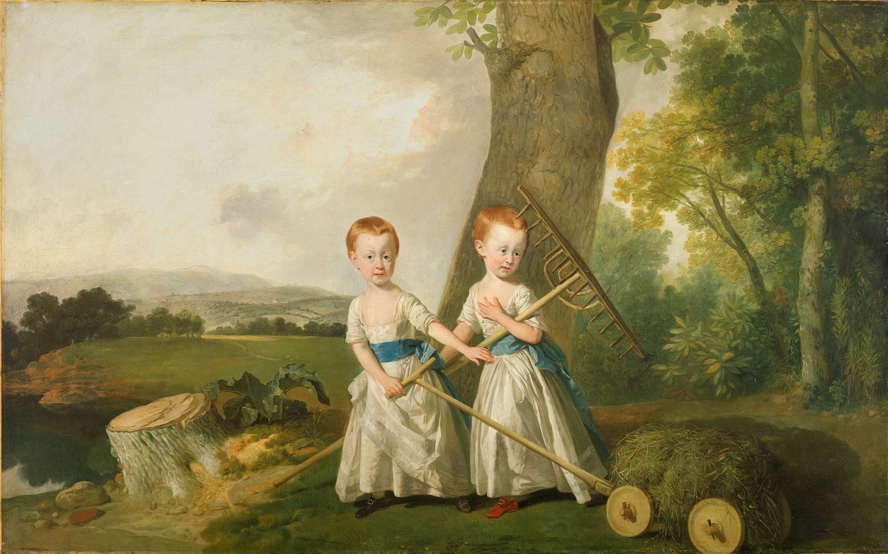 De Blunt Kinderen, ca. 1766-80 door Johan Joseph Zoffany