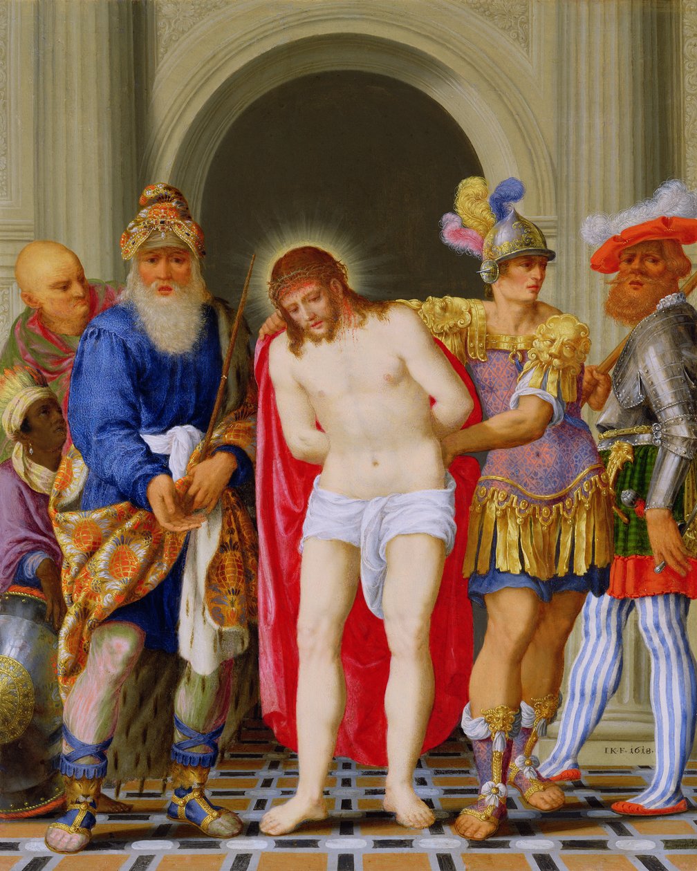 Ecce Homo, 1618 door Johann or Hans Konig