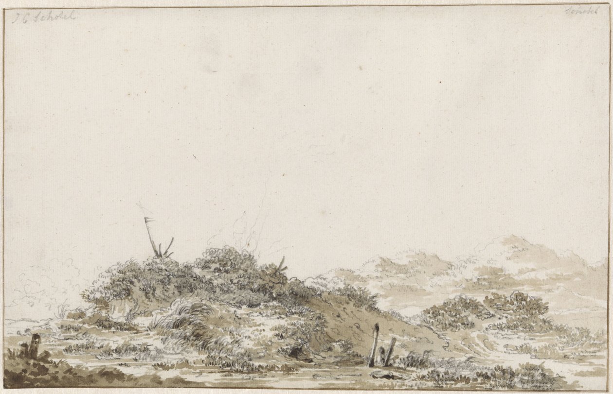 Duinlandschap door Johannes Christiaan Schotel