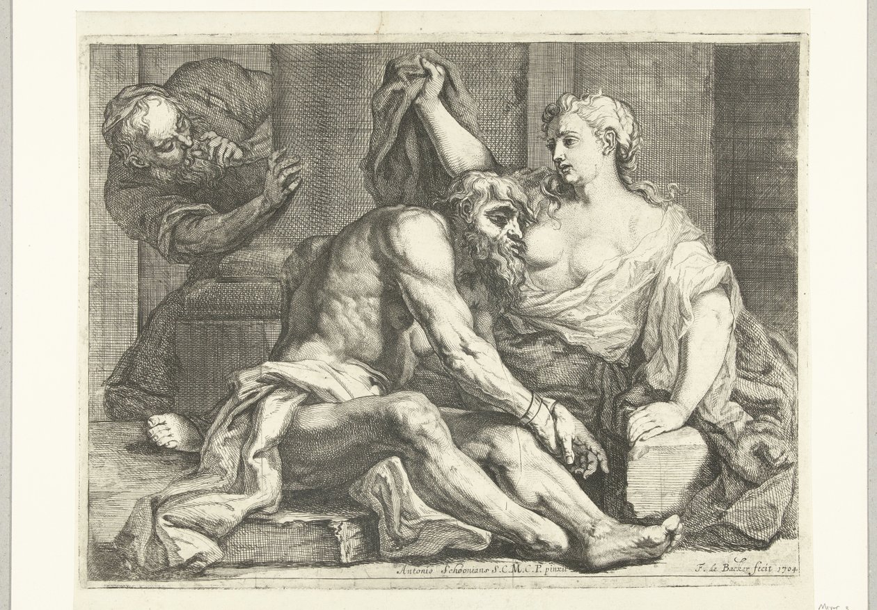 Cimon door Pero gevoed door Johannes Frans de Backer