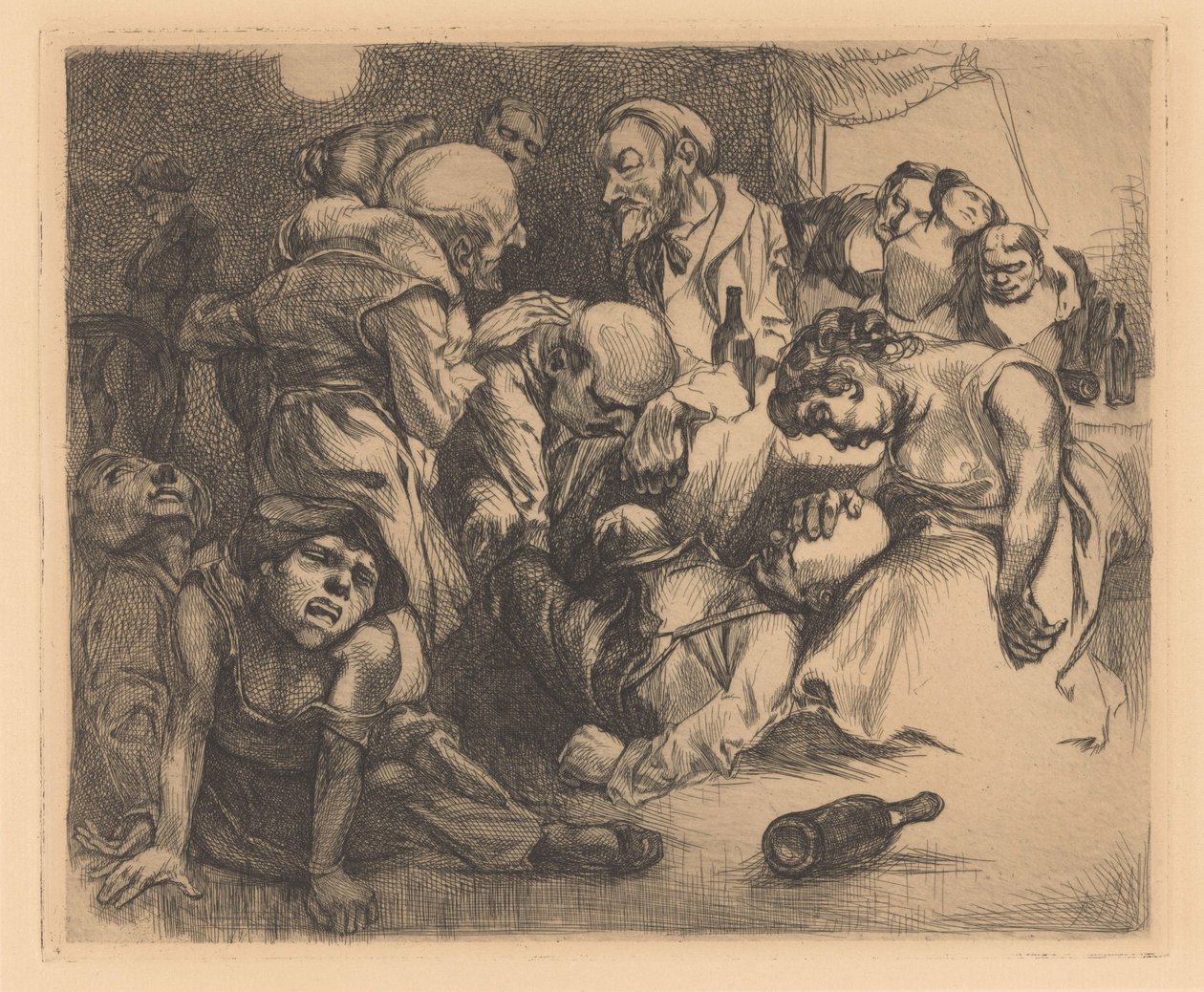 Drinkgelag door Johannes Josephus Aarts