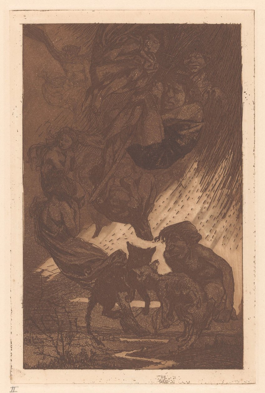Zwevende mensen, fantasiewezens en katten door Johannes Josephus Aarts
