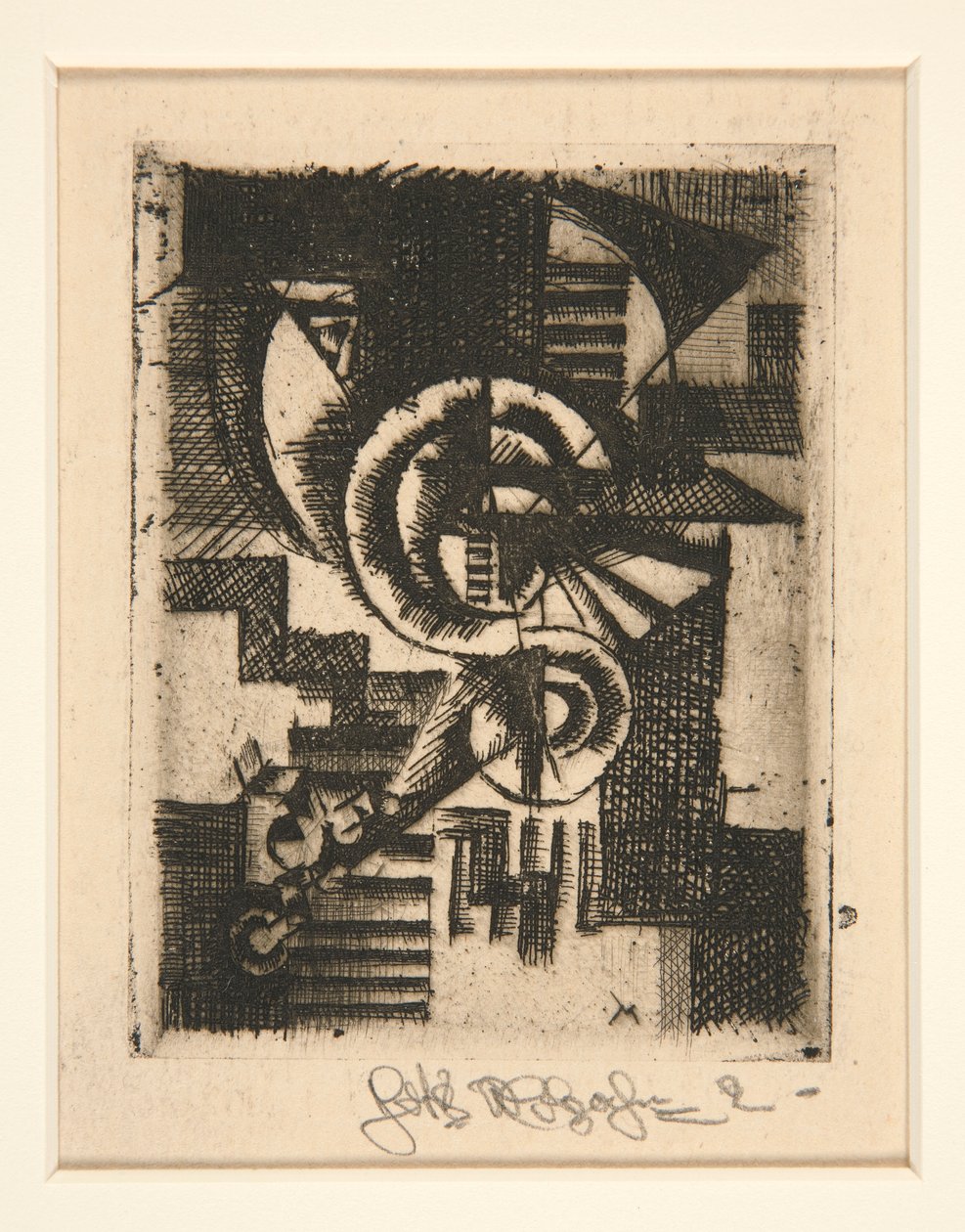 Kleine Hoogtemachine door Johannes Molzahn