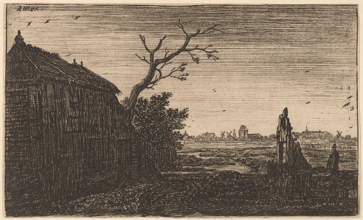 De Sluis door Johannes Ruisscher, and Anthonie Waterloo