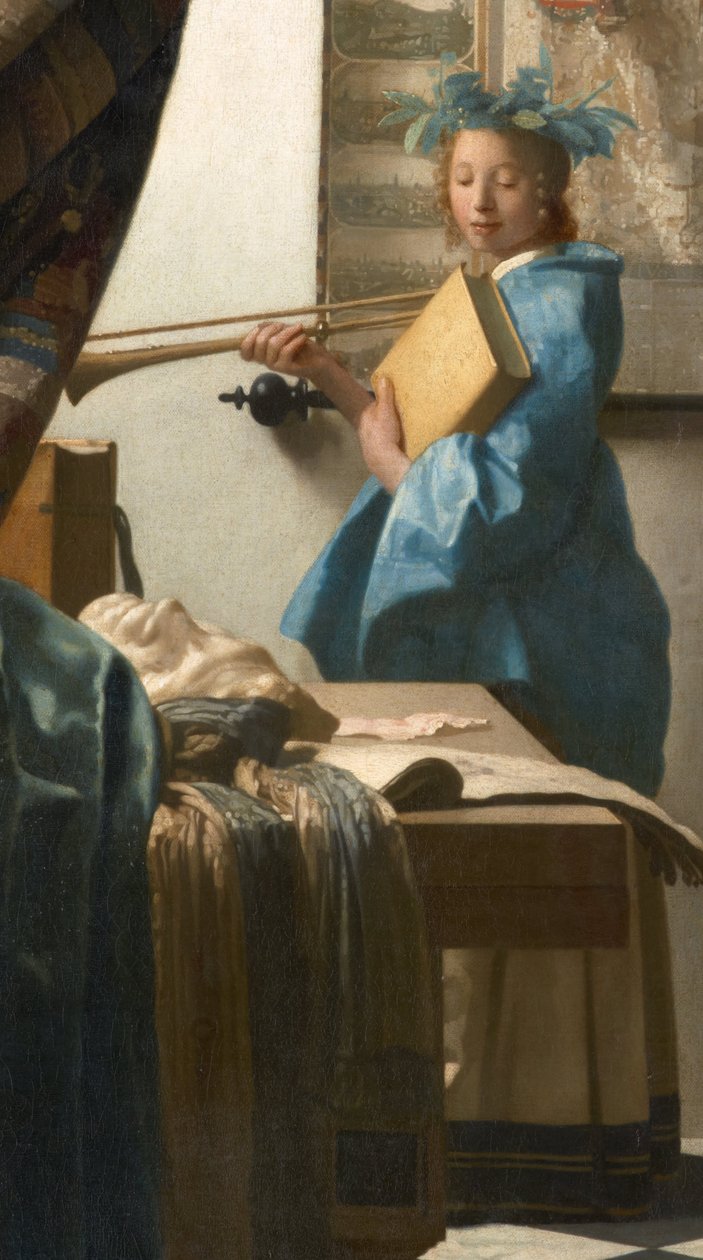 De kunst van het schilderen door Johannes Vermeer