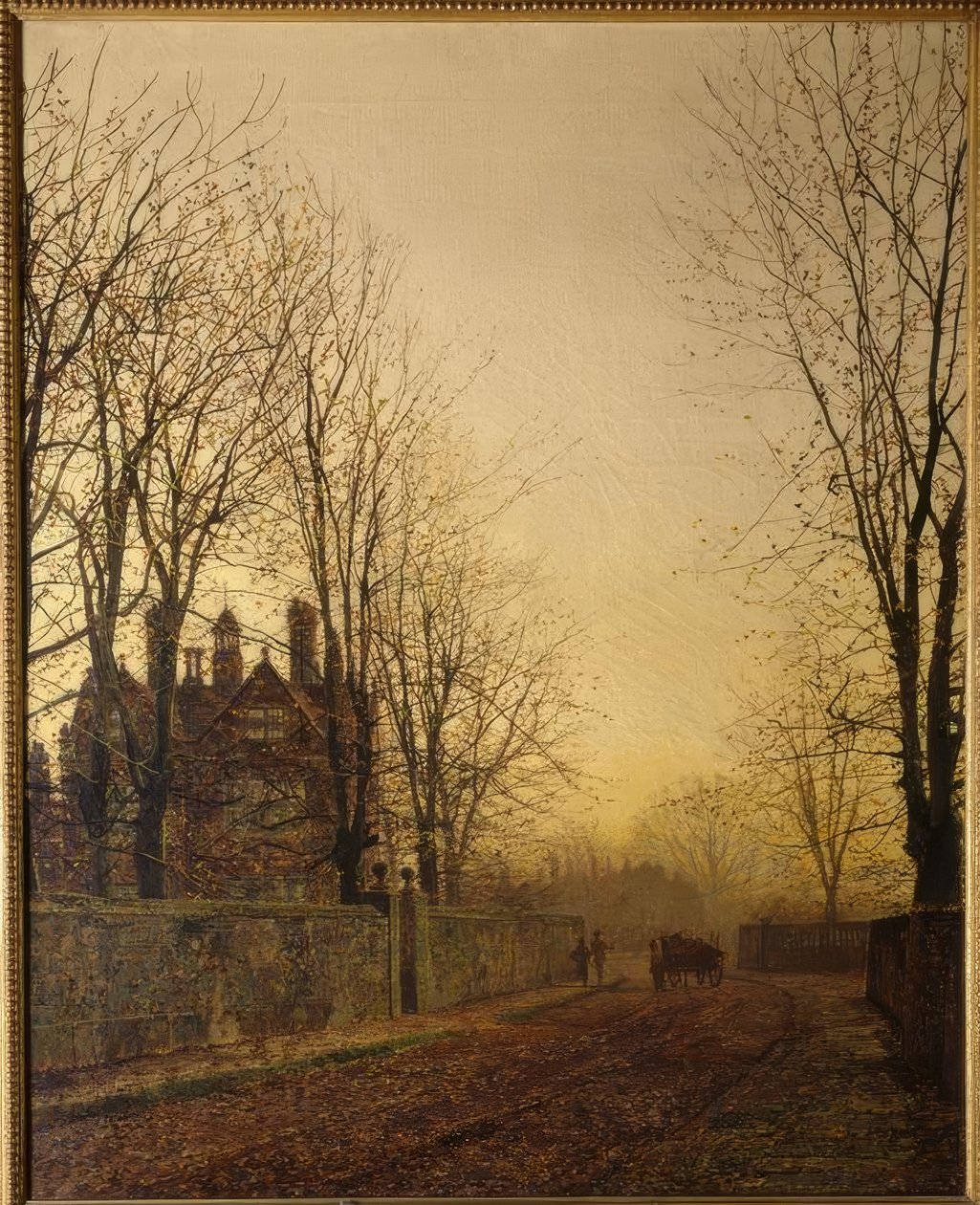 De laatste lading door John Atkinson Grimshaw