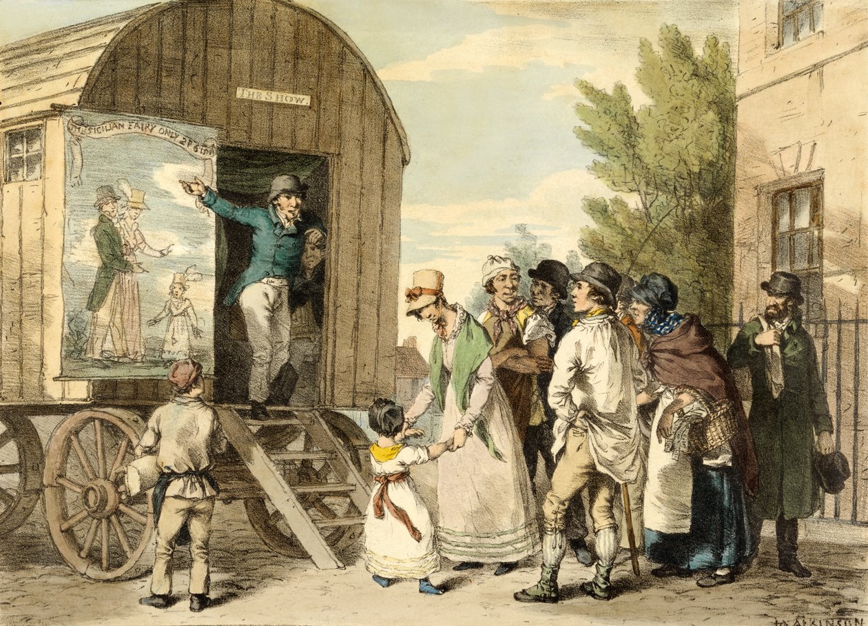 De Show, uitgegeven ca. 1821 door John Augustus after Atkinson