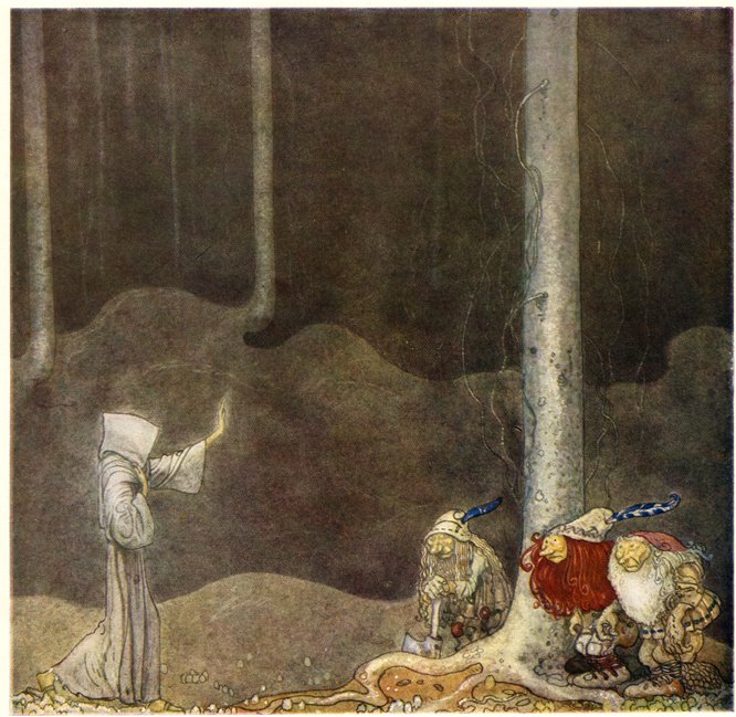 Broeder Martin door John Bauer