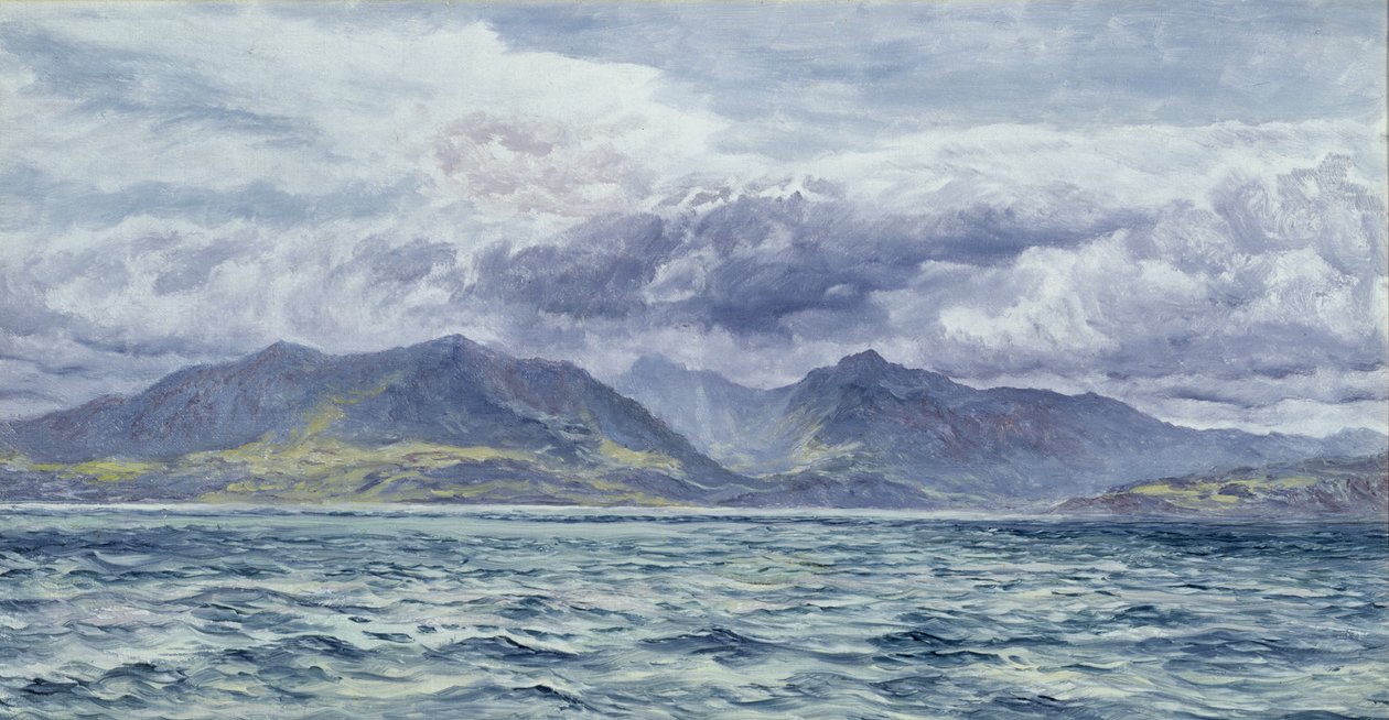 Eiland Arran, 7 augustus 1883 door John Brett