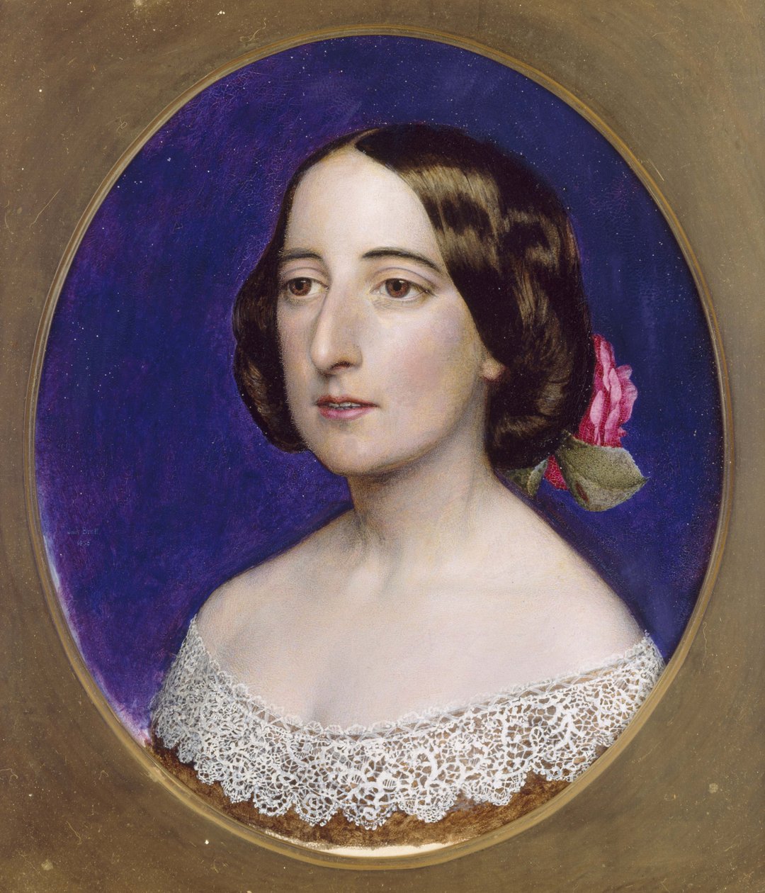 Mevrouw Coventry Patmore, voor 1856 door John Brett