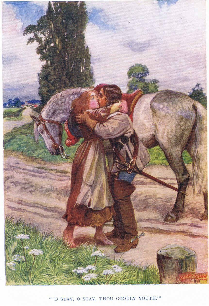O blijf, o blijf, gij goede jeugd, 1928 door John Byam Liston Shaw