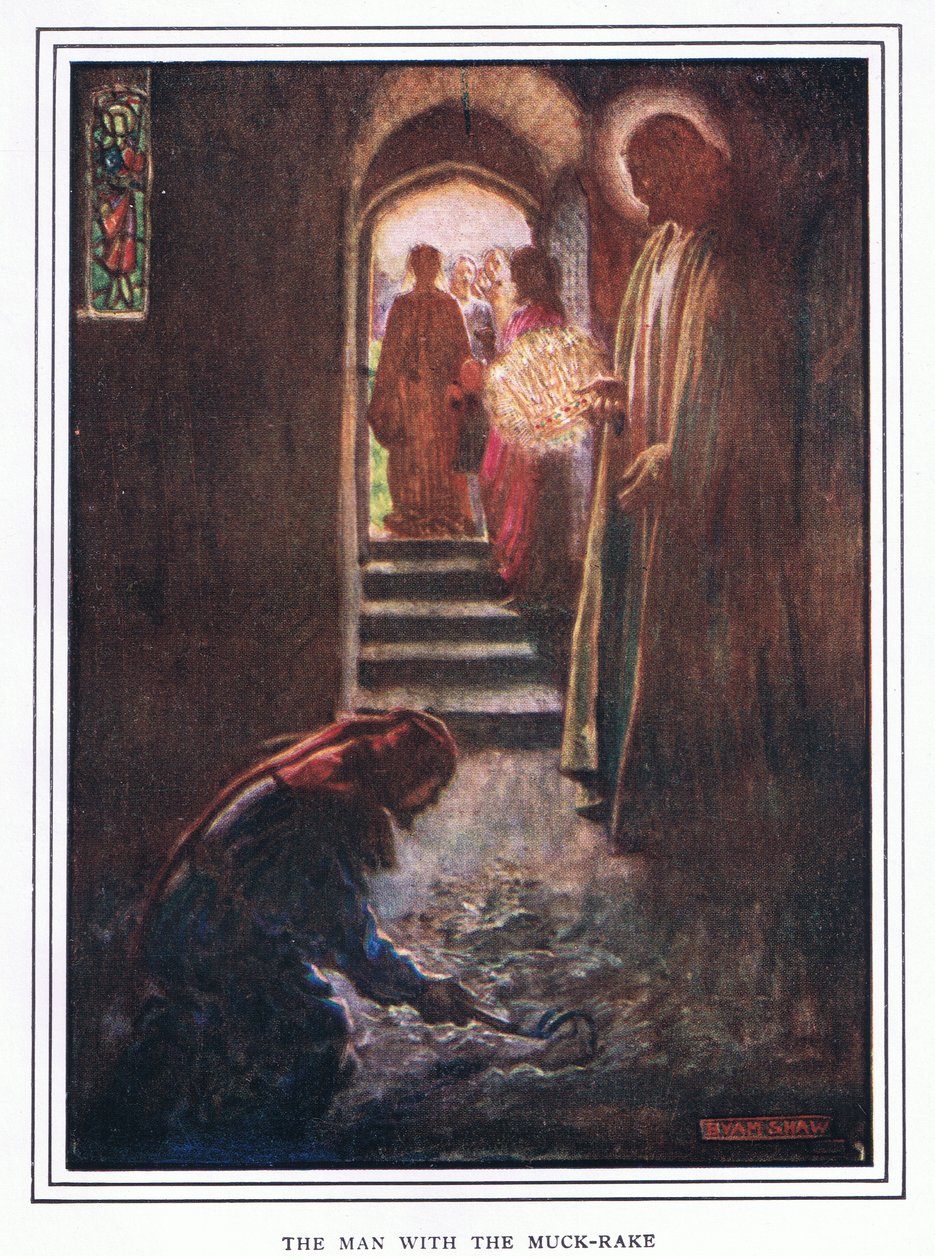 De man met de mestvork door John Byam Liston Shaw