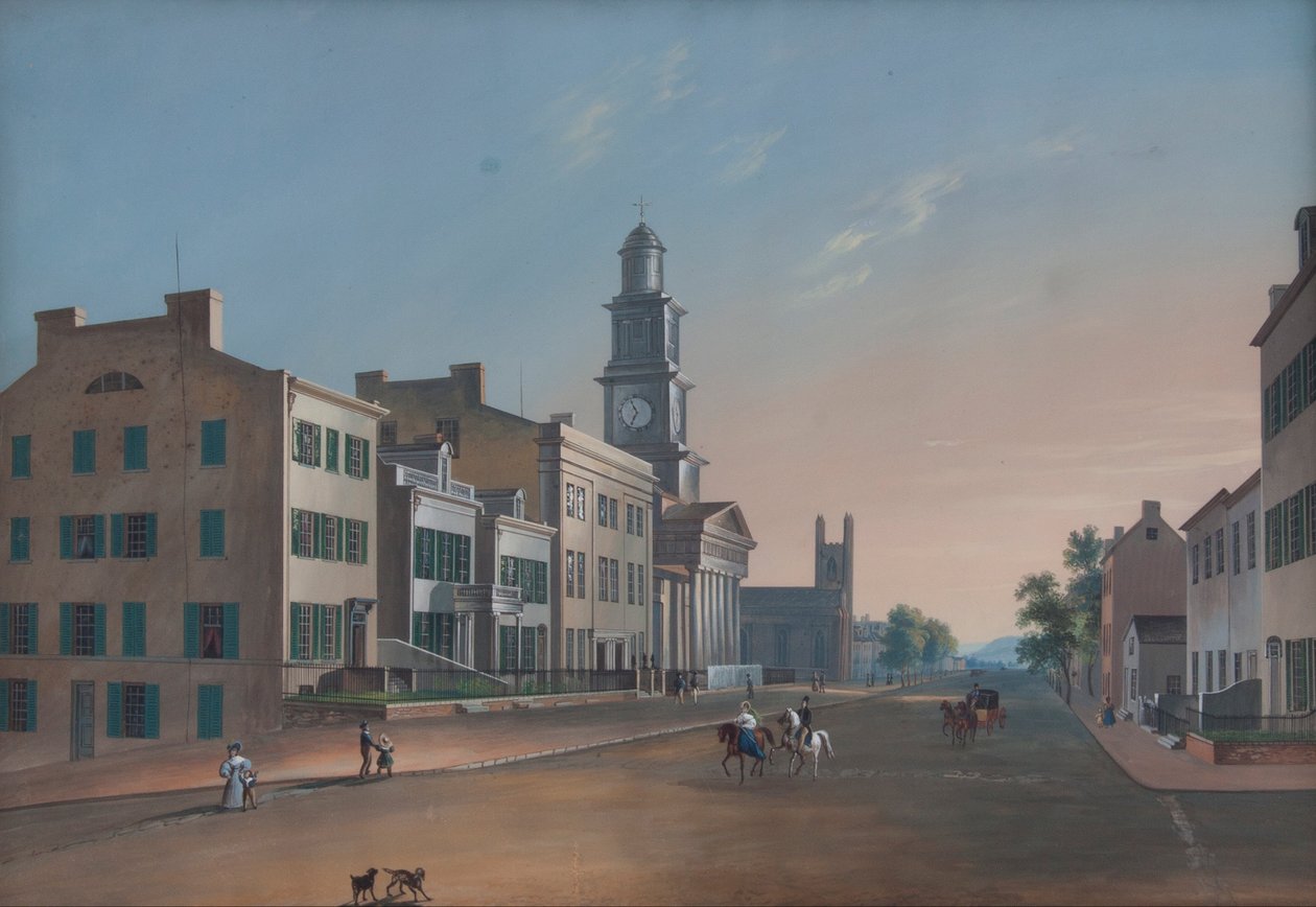 Vierde straat door John Caspar Wild
