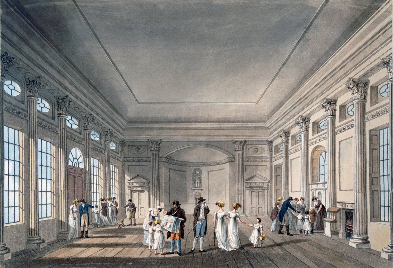 De Pump Room, Bath door John Claude Nattes