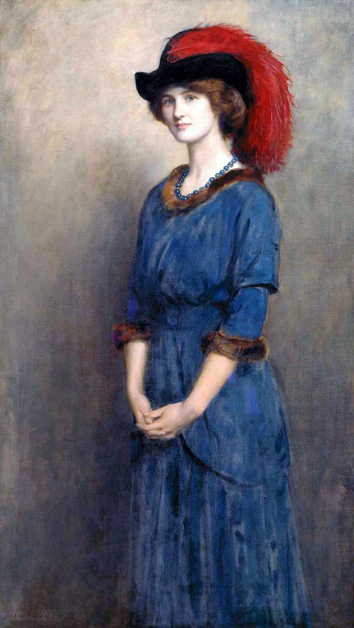 Angela McInnes door John Collier