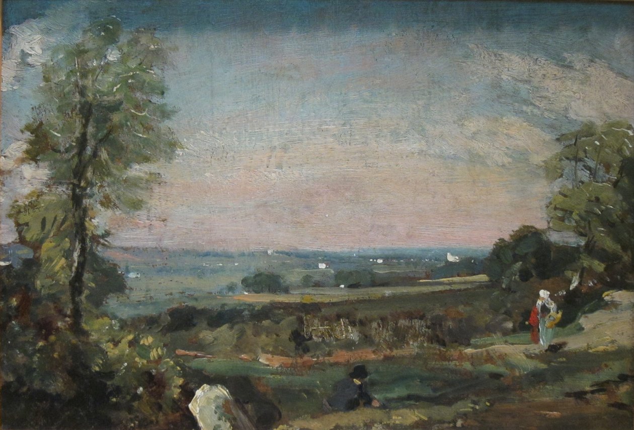 Dedham Vale door John Constable