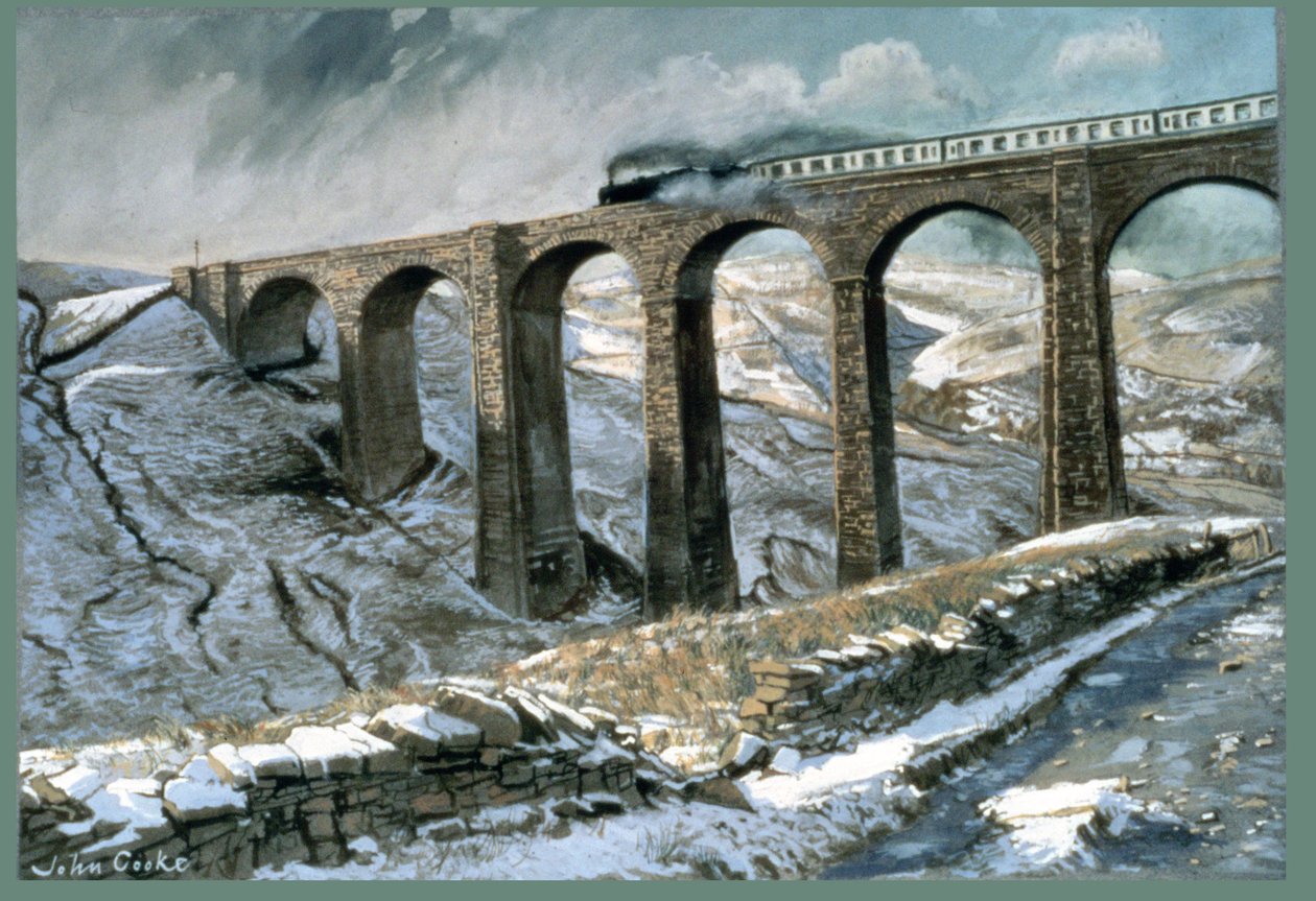 Arten Gill Viaduct door John Cooke
