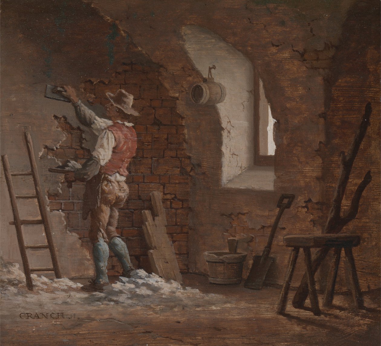 Stukadoor door John Cranch