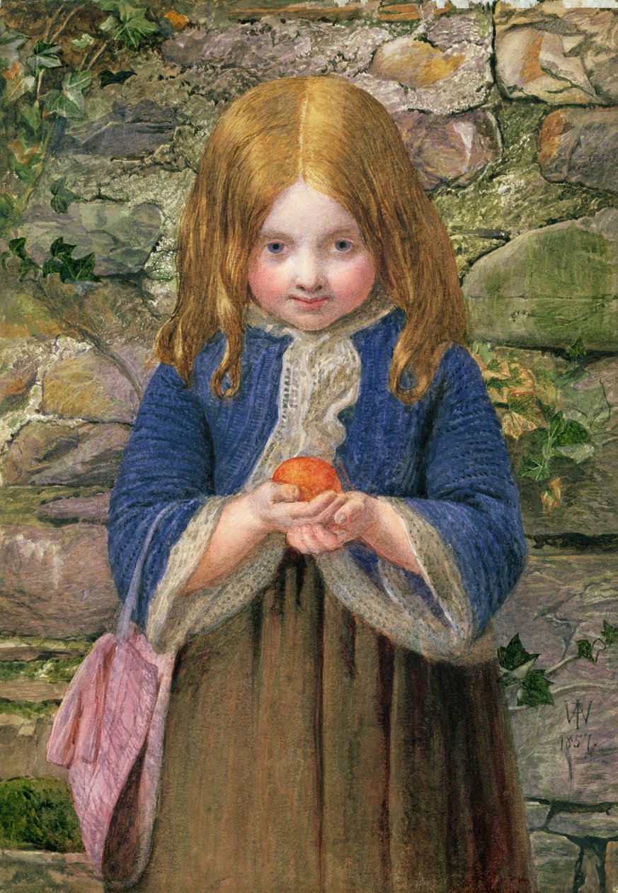 Het sinaasappelmeisje, 1857 door John Dawson Watson