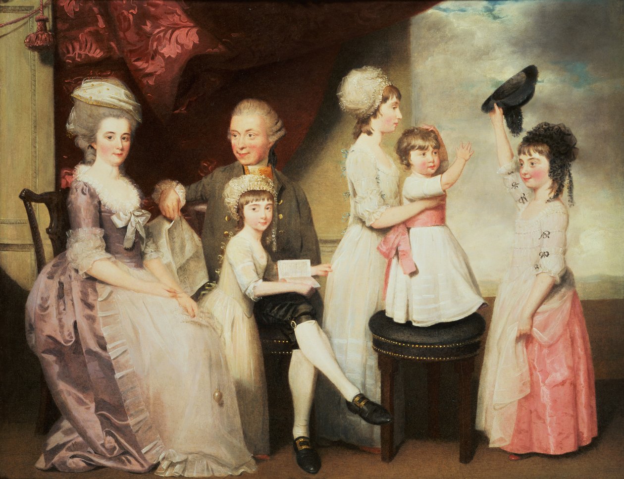 Een Familiegroep door John Downman
