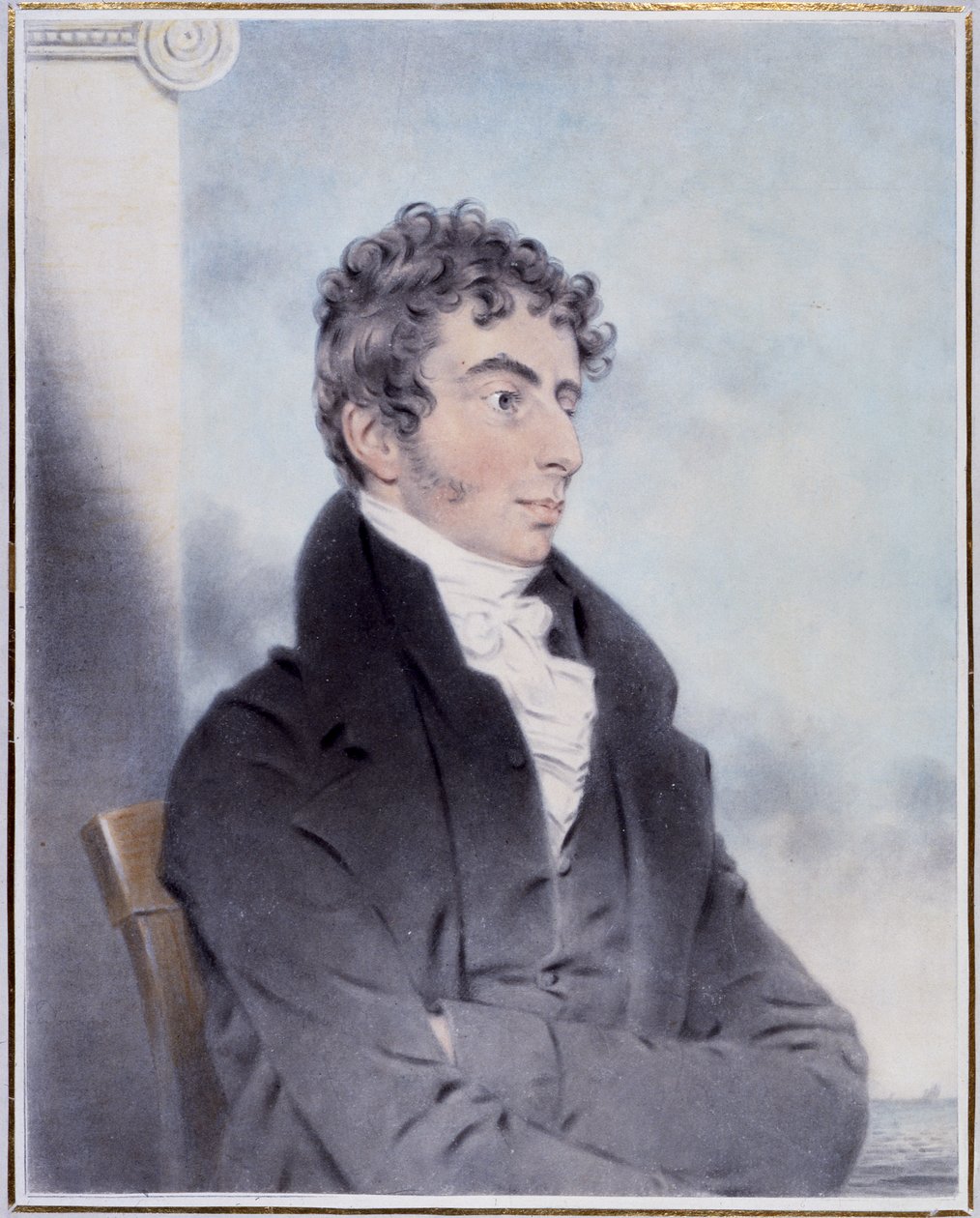 Robert Southey Esq., 1812 door John Downman