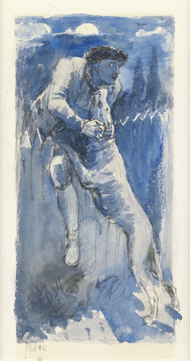 Verdediging door John Everett Millais