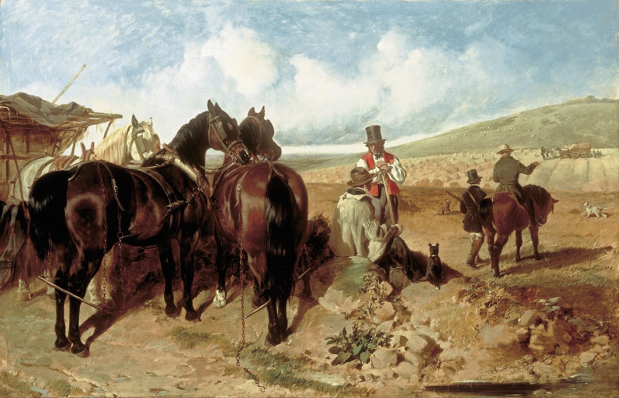Herfst door John Frederick Herring Senior