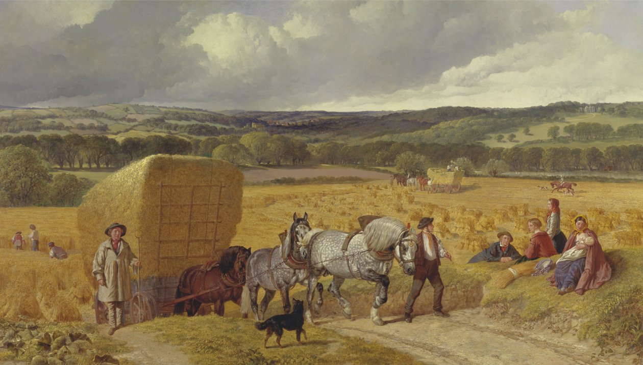 Oogst door John F. Herring