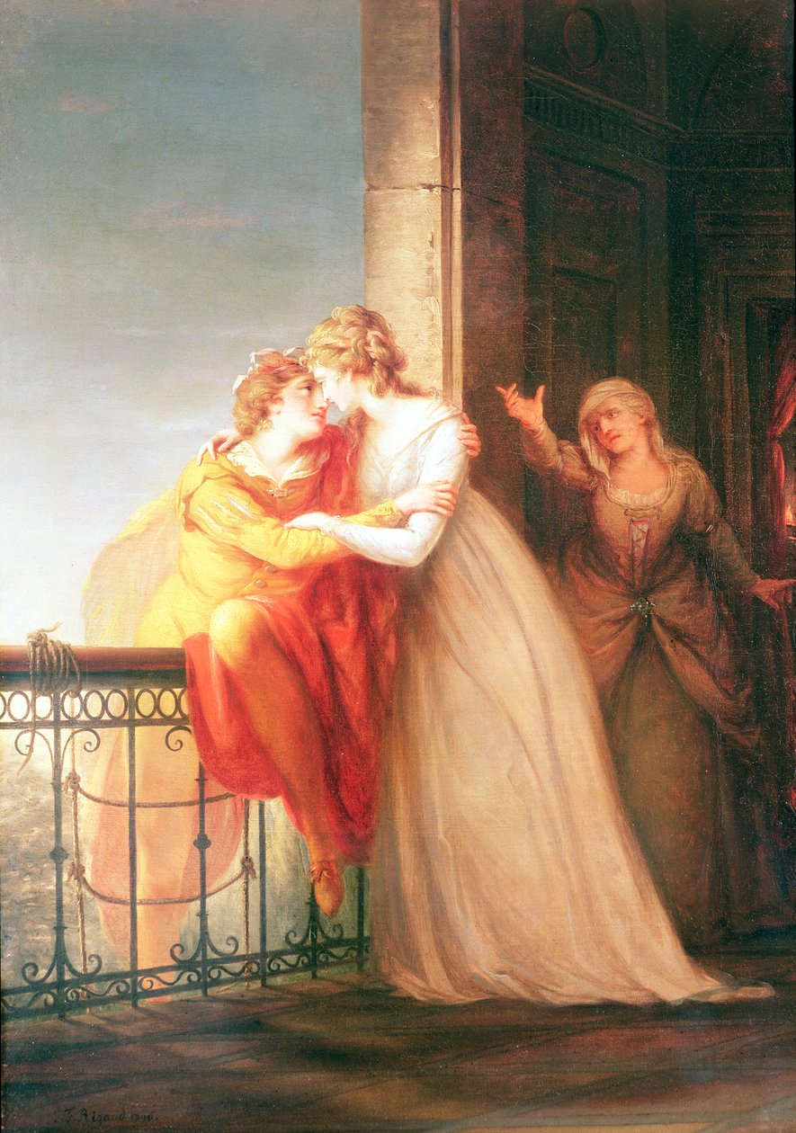 Romeo en Julia door John Francis Rigaud