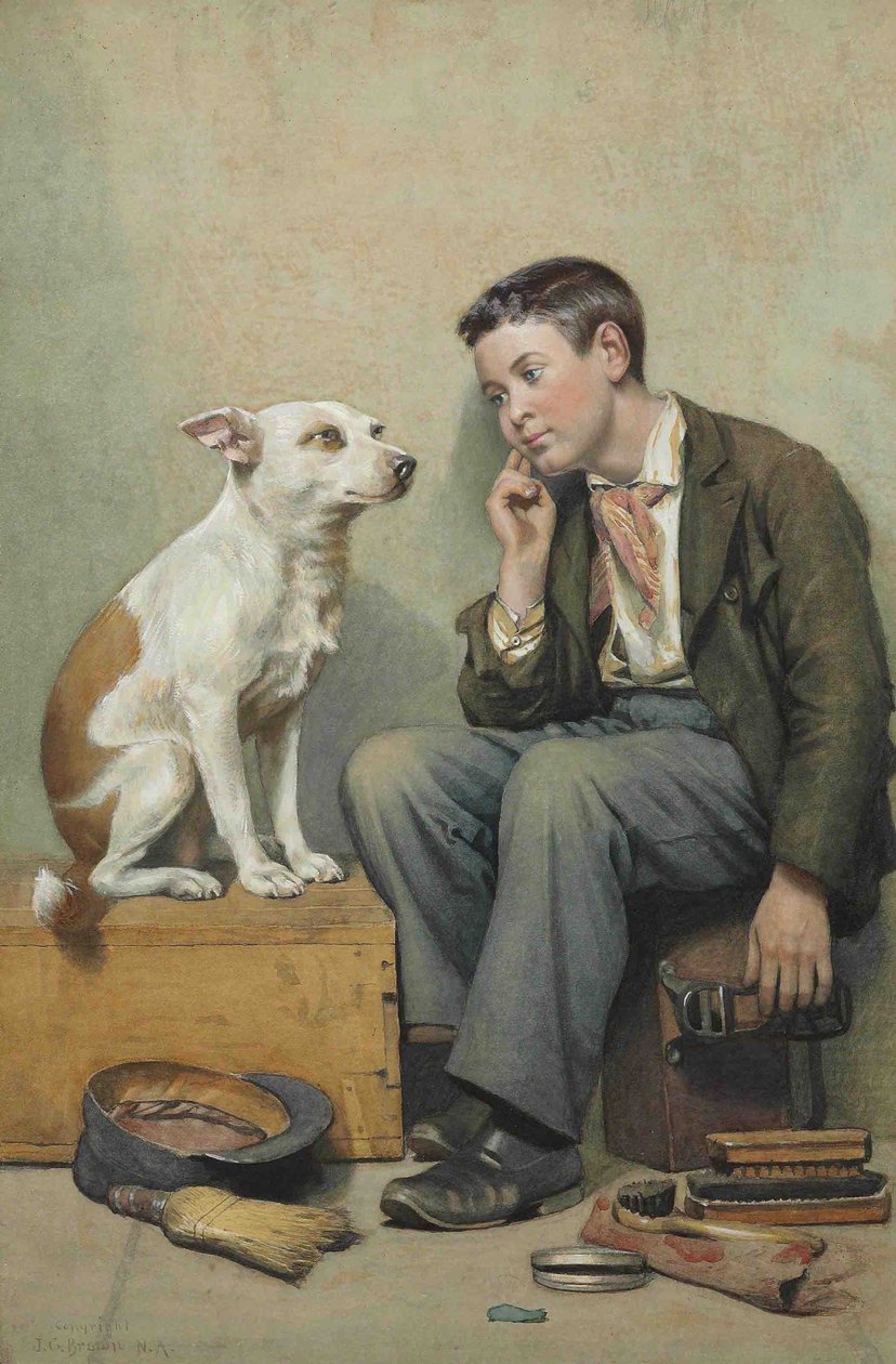 Dromers door John George Brown