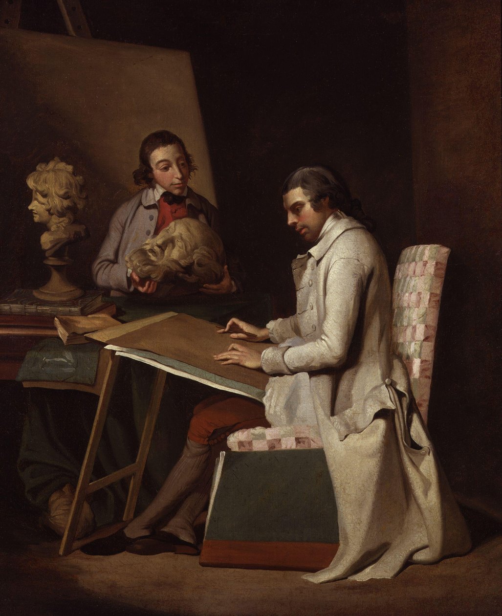 Zelfportret door John Hamilton Mortimer