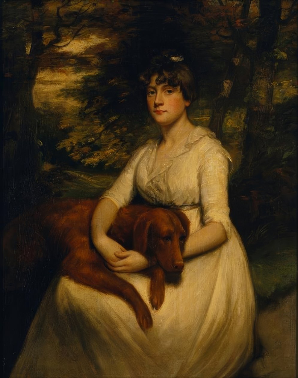 Lady Caroline Harris door John Hoppner