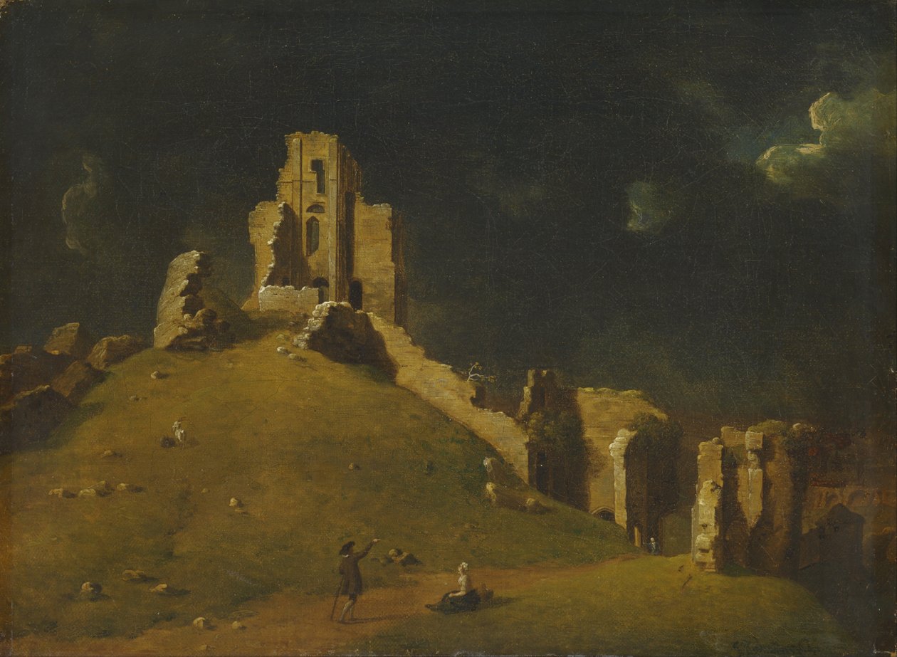 Corfe Castle, Dorset door John Inigo Richards